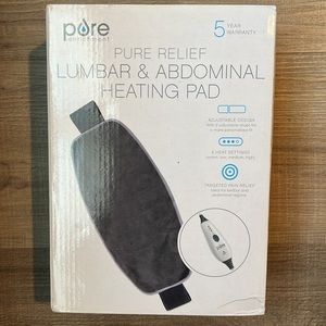 Pure enrichment lumbar & abdominal heating pad